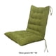 thumbnail image 5 of Cojín de silla Wosthever de pana larga color Verde, 5 of 6