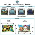 thumbnail image 4 of Paw Patrol Kids Full Bed in a Bag, Comforter and Sheets, Blue, Nickelodeon, 4 of 8