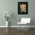 thumbnail image 4 of Trademark Fine Art "Mastiff II" Canvas Art by Dean Russo, Black Matte, Black Frame, 4 of 4
