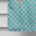 thumbnail image 4 of Caroline's Treasures BB8151CHF East Friesian Sheep Blue Check Flag Canvas House Size , Large, multicolor, 4 of 4