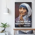thumbnail image 5 of Art Poster Mother Teresa Print Canvas Wall Picture Canvas Painting Posters And Prints Wall Art Pictures for Living Room Bedroom Decor, 5 of 8