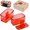 Red, variant on 2PCS Red Musubi Maker press mold,Non-stick,BPA-Free sushi mold,Make Hawaiian Musubi at Home or Hawaii Restaurants