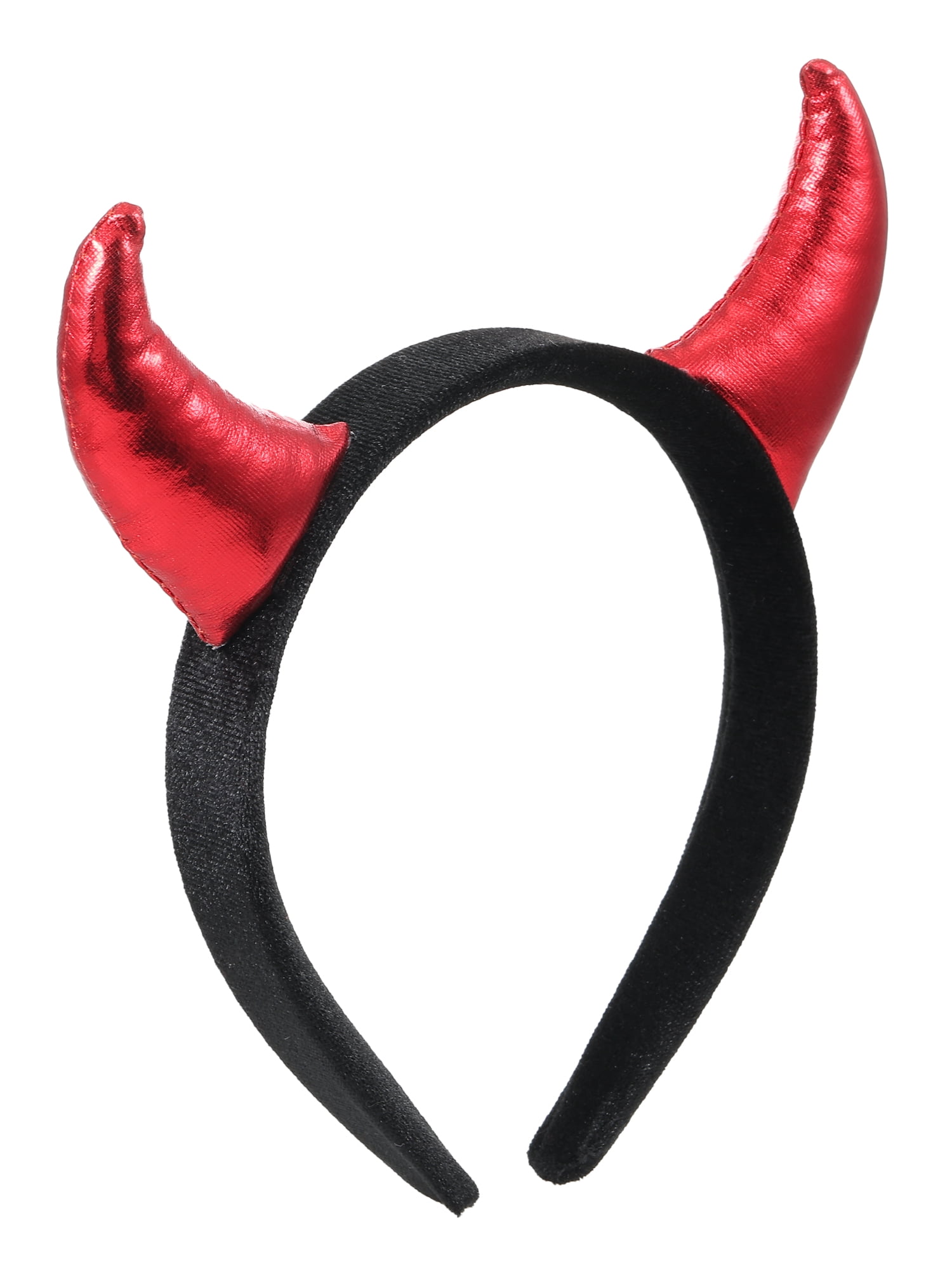 Way To Celebrate Halloween Women's Devil Horns Headband, Red