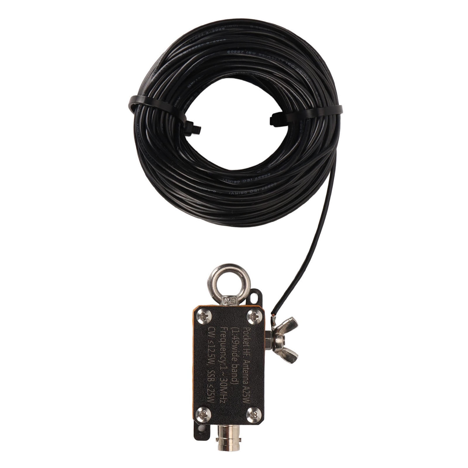 HF End Fed Radio Antenna, Balun For HF Shortwave Antenna 4 Band 8 Band