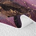 thumbnail image 5 of Homewish Black Pink Marble Twin Quilt Set,Modern Aesthetic Art Twin Coverlet Set,2pcs, 5 of 7