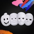 thumbnail image 2 of Paper  DIY White Paper  Pulp Blank Hand Painted  Masquerade  10 pcs, 2 of 7