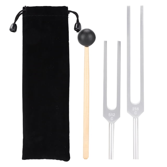 Diapasón C256HZ C512HZ, diapasón para pruebas nerviosas, diapasón de aleación de aluminio con martillo