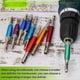 thumbnail image 4 of Self Centering Drill Bit Set 1/4In Hex Shank Vix Bit, 5/64In to 1/4In, 4 of 5