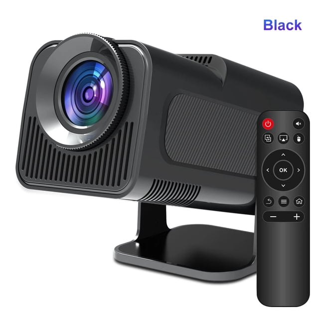 4K Android 11 Projector - Native 1080P, 390 ANSI Lumens, Dual WiFi 6, Bluetooth 5.0