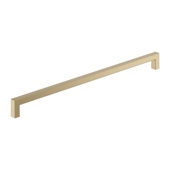 Amerock Monument 12-5/8 inch (320mm) Center-to-Center Golden Champagne Cabinet Pull
