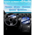 thumbnail image 2 of [Protector de pantalla] Paquete de 2 unidades para Mercedes Benz GLC de 11,9 y 12,3 pulgadas, 2 of 7