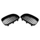thumbnail image 5 of Para 1 Serie E81 E82 E87 E88 2d 4d 2007 2008 2009 2010 2011 Par Abs Side Gloss Black Front Riñón, 5 of 5