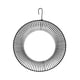 thumbnail image 2 of Comedero para pájaros con forma de corona de maní colgante, portátil, resistente, de primera calidad, de metal para atraer pájaros Negro, 2 of 8