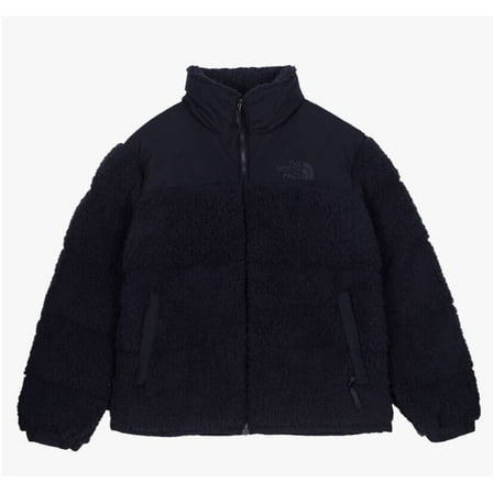 The North Face Unisex Sherpa Nuptse Jacket Coat Small S Aviator Navy