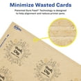 thumbnail image 4 of Avery Printable Business Cards, 2" x 2", Kraft Brown, 120ct, 4 of 8