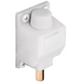 thumbnail image 2 of Prime-Line U 9869 Sliding Door Lock, 3/8 in. Reach, Plastic & Steel Components, White, Foot Operated, 2 of 2
