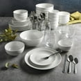 thumbnail image 3 of Gibson Home All U Need 60 Piece Plates, Bowls, Glassware, Forks, Spoons, and Knives (Service for 6) Dinnerware Set, 3 of 4