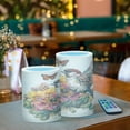 thumbnail image 6 of WOBOGO Size Combo Candle Flickering Flameless with Remote Control and Timer for Romantic Atmosphere Sparrow with Cactus Flower, 6 of 7
