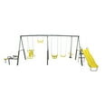 thumbnail image 1 of XDP Recreation Rising Sun Playground Outdoor Swing Set, Glider, SeeSaw & Slide, 1 of 8