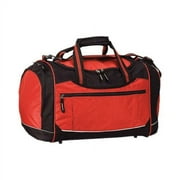 Red Sport Duffel with Cooler Pocket