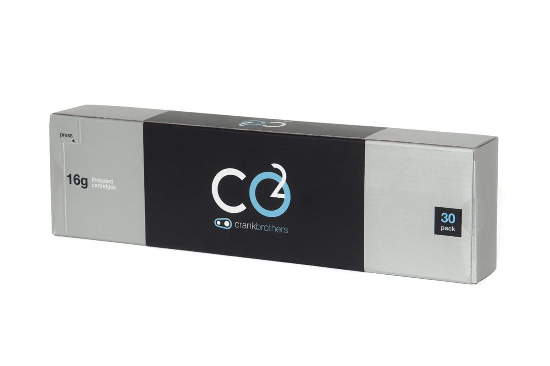 Co2 Inflator 16G Threaded Bulk Pack (30 Cartridges)