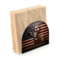 thumbnail image 2 of American Flag Deer Napkin Holder for Table Clear Napkin Stand Paper Holder Acrylic Organizer Dispenser Napkins for Dinner Kitchen Restaurant Room, 2 of 8