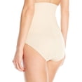 thumbnail image 2 of Flexees Womens Fat Free Dressing Hi-Waist Brief, S, Latte Lift, 2 of 2