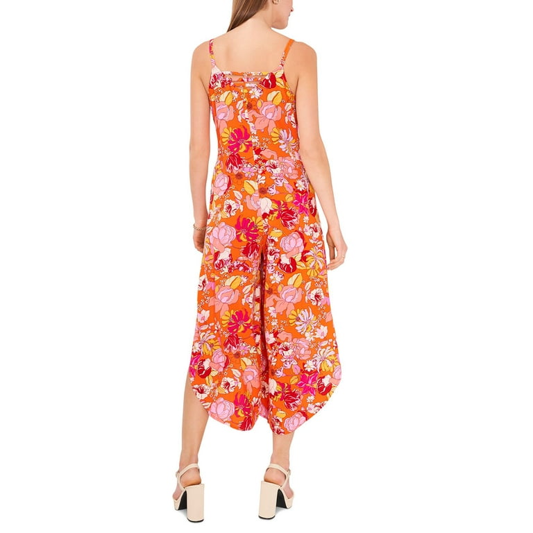 Vince camuto sale floral jumpsuit