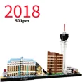 thumbnail image 1 of LEGP 2016-2022 Ensemble de Collection de Blocs de Construction Skylines d'Architecture, Ensemble de Modèle d'Architecture de Collection pour Adultes,20147, 1 of 8