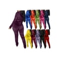 thumbnail image 3 of Honganda Slim Pleated Zipper Hooded Top and Pants Two-piece Suit, 3 of 6