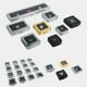 thumbnail image 3 of Caja de almacenamiento de Accesorios de plata Hugo Vitrina de diamantes, 3 of 10