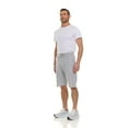 thumbnail image 2 of 24 Pack Mens Fleece Lined Cotton Shorts, 11 Inch Casual Comfy Lounge Shorts, Wholesale Bulk Multipack for Donations, Charities, and Shelters (Heather Gray, 3X-Large), 2 of 7