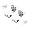 thumbnail image 1 of 2 Paquetes De Cerraduras De Cerrojo Con Llave Perilla Giratoria Cerrojo De Bloqueo Con Llave Para Puertas Pequeñas Gabinetes Y Más Cerradura De Cerrojo De Acero Inoxidable Cerradura De Seguridad Cerra, 1 of 5