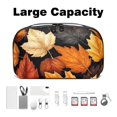 thumbnail image 3 of Thanksgiving Waterproof Oxford Fabric Storage Case with Charger Pouch, Small Portable Storage Box, and Cable Organizer Travel - 5.9x9.44x3.14 in, 3 of 6
