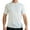 White, variant on Men's Crew Neck Raglan | Black, Large | Instant Cooling Moisture Wicking Performance UPF 50+ | Short Sleeve Workout Shirt