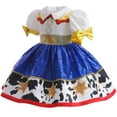 thumbnail image 5 of Toddler Girls Jessie Costume Princess Cowgirl Halloween Cosplay Dress Up Outfits, 5 of 8