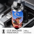 thumbnail image 4 of Moana Grande Capacité Tasse de Voiture avec Imprimé Iconique, durable avec Isolation, 4 of 10