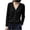 Black, variant on Lightweight Cardigan Sweaters for Women Casual Button Down Sweater Cardigans Soft Cozy Long Sleeve Fall Winter Knit Tops Red 2XL