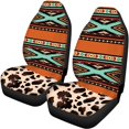 thumbnail image 5 of Pzuqiu Cowhide Car Seat Covers Easy to Install Car Seat Cover Full Set Fashion Lightweight Breathable Fit for Cars Truck, 5 of 10