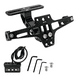 thumbnail image 1 of Porta Placa Universal  Bloosom Para Moto Ajustable Con Luz Led R6 Ns Negro, 1 of 4