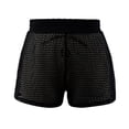 thumbnail image 1 of Ropa Playa Ocean Pacific para Mujer Short Pretina Ancha Crochet Negro Talla EG, 1 of 4