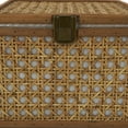 thumbnail image 5 of DecMode Handmade Woven Rattan Brown Rattan Decorative Box with Bronze Latches, 2 Count, 5 of 10
