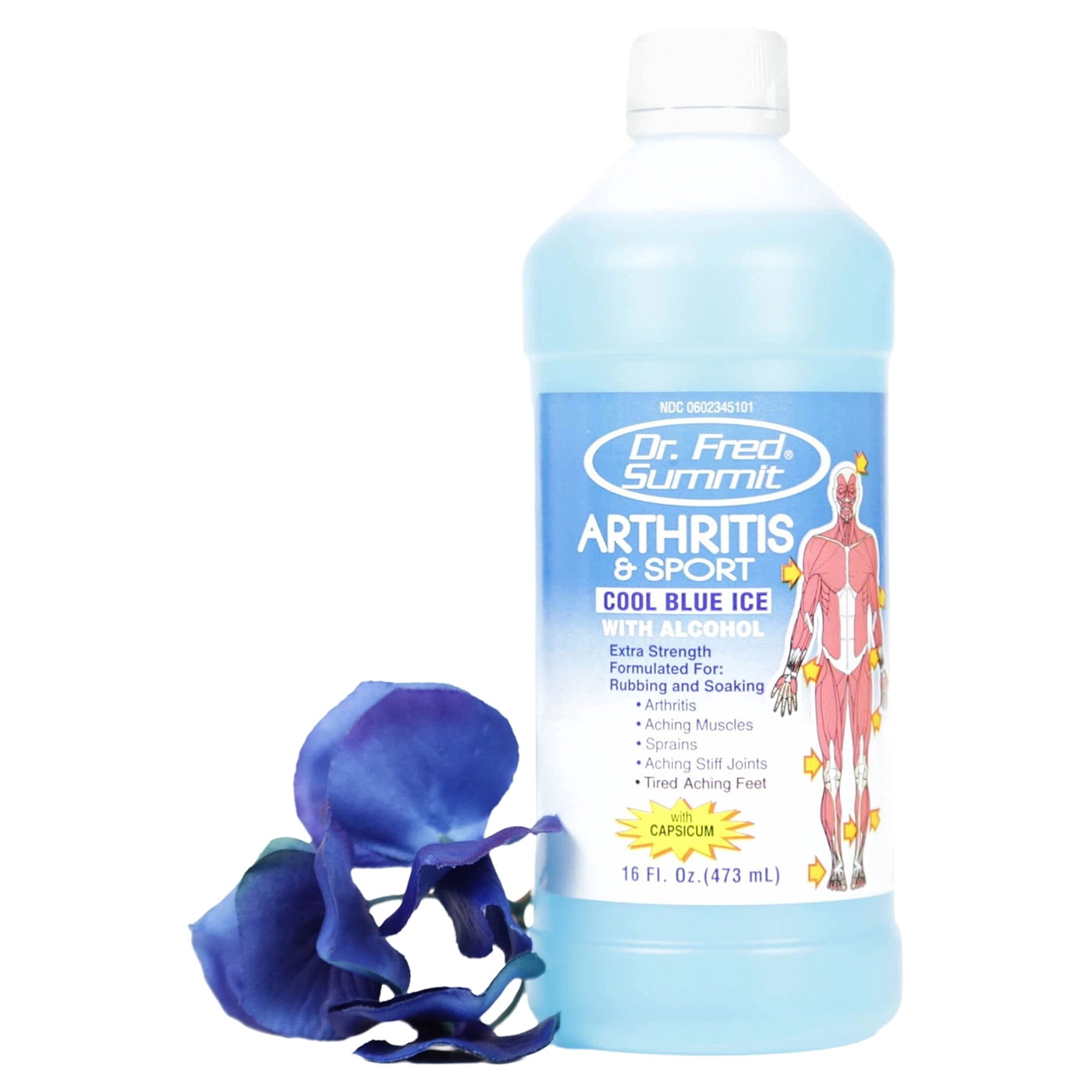 Dr. Fred Summit Arthritis & Sport Cool Blue Ice Rub 16 oz