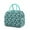 Greenish-blue-17, variant on Lunch Bag Lunch Box for Women Reusable Insulated Lunch Bags,Water-Resistant Lemon with Little Butterfly Cooler Lunch Tote Bag, Large Capacity for Work Travel Picnic
