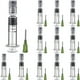 thumbnail image 1 of Jeringa Luer de vidrio de borosilicato reutilizable de 1 ml, jeringa de vidrio, jeringas dispensadoras de líquidos con punta roma de 14 GA para líquidos espesos, pegamento, tinta, alimentación, hogar, laboratorio (12) Sincero Electrónica, 1 of 5