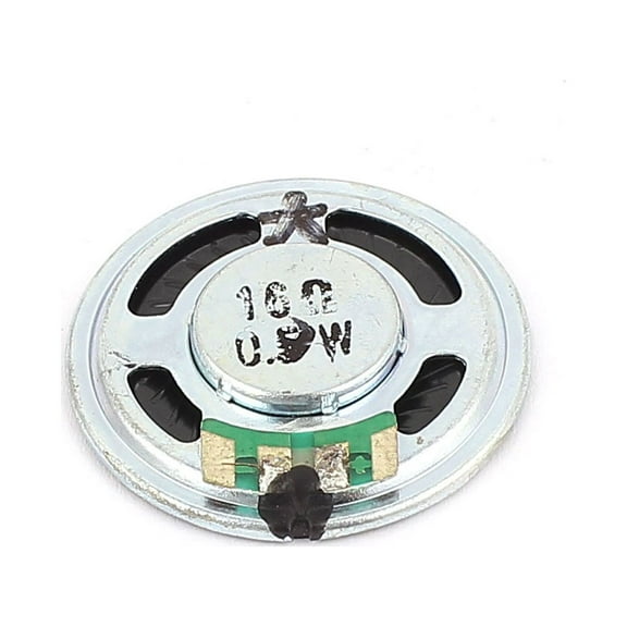 36mm Dia 16 Ohm 0.5W Aluminum Shell Internal Magnet Speaker Horn Loudspeaker