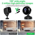 thumbnail image 5 of JGOO Wireless Security Camera, 1080p WiFi Camera Only supports 2.4G WiFi Outdoor Night Vision, IP65 Outdoor Waterproof for Home Security System, Security Camera with PIR App Motion Sensor, 5 of 9