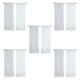thumbnail image 1 of 10 Piezas Súper Suaves Grandes Cortinas de Tul Blanco para la Decoración de la Sala de Estar Velo Moderno Gasa Sólido Puro Gasa, 1 of 5