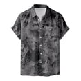 thumbnail image 4 of MDUKONU Chemise Homme Coupe Régulière Ajustée Non Rétractable pour Bureau Gris Clair XXXXXXL, 4 of 5