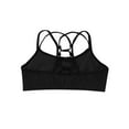 thumbnail image 5 of YONGHS Girls' Beach Sport 2-Piece Bikini Set Swimsuit Crop Top with Swim Briefs Bathing Suit Black 6, 5 of 7